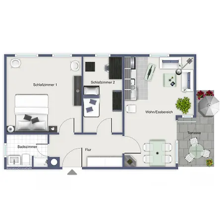 Apartmenthaus Bull 1